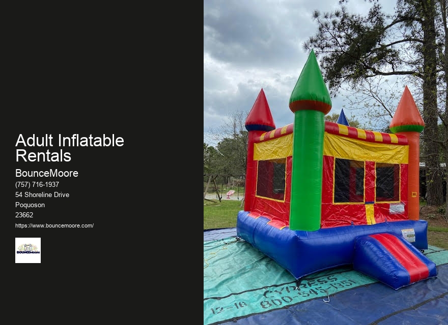 Small Inflatables For Rent