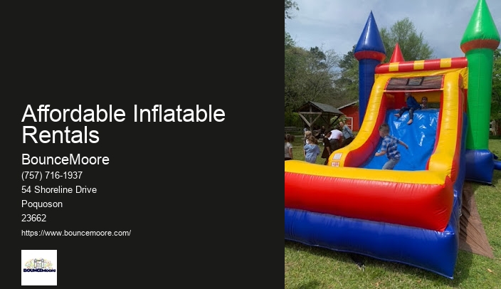 Inflatable Castle For Rent Virginia