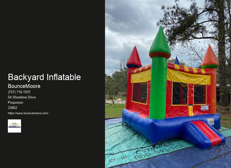 Outdoor Inflatable Rentals