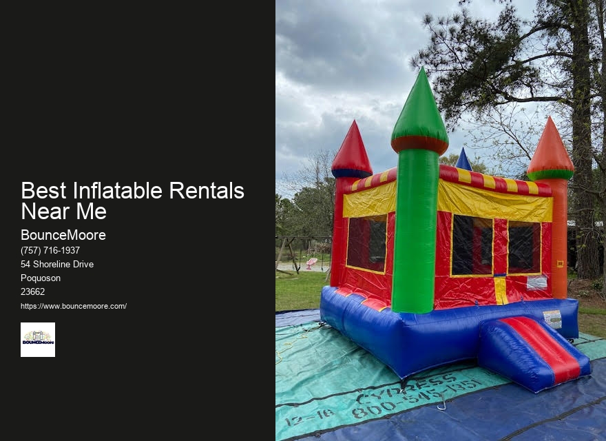 Kids Inflatable Rentals Near Me