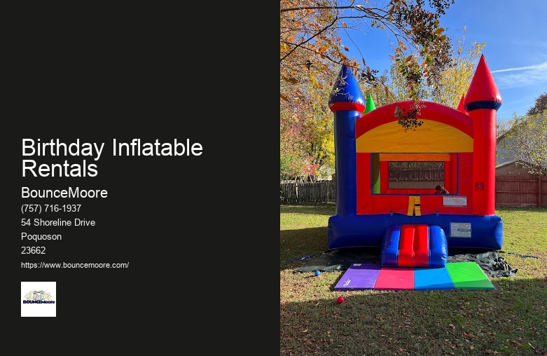 Kids Inflatable Rentals Near Me