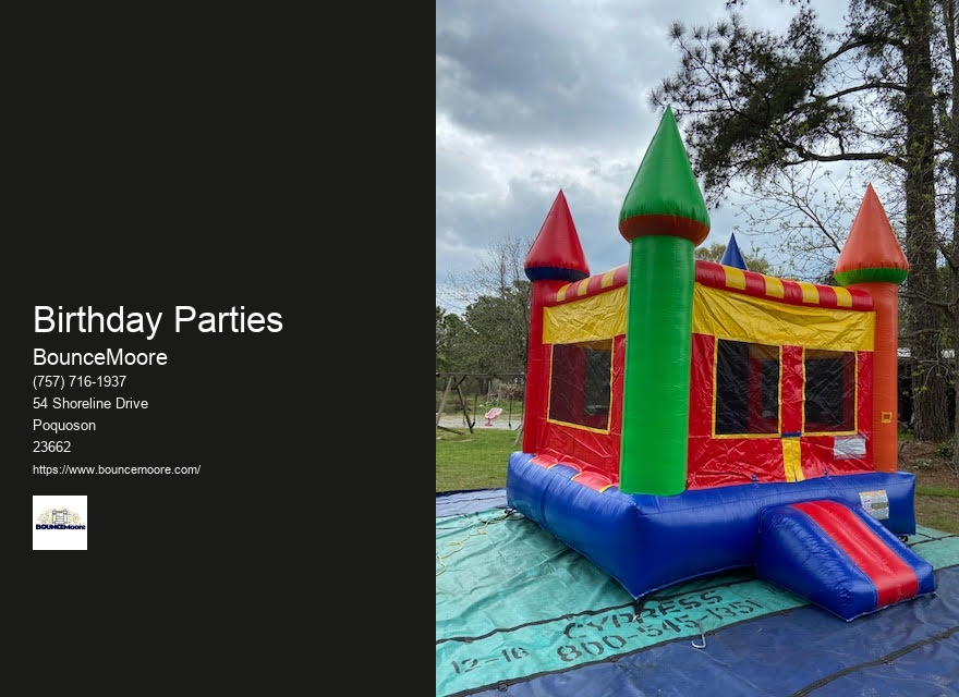 Backyard Inflatable Rentals