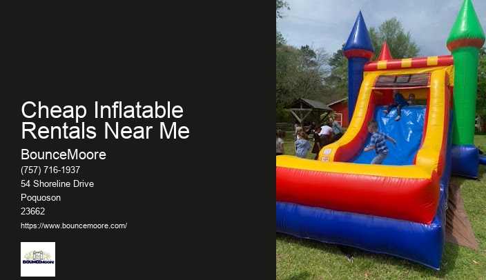 Inflatable Rentals Near Me