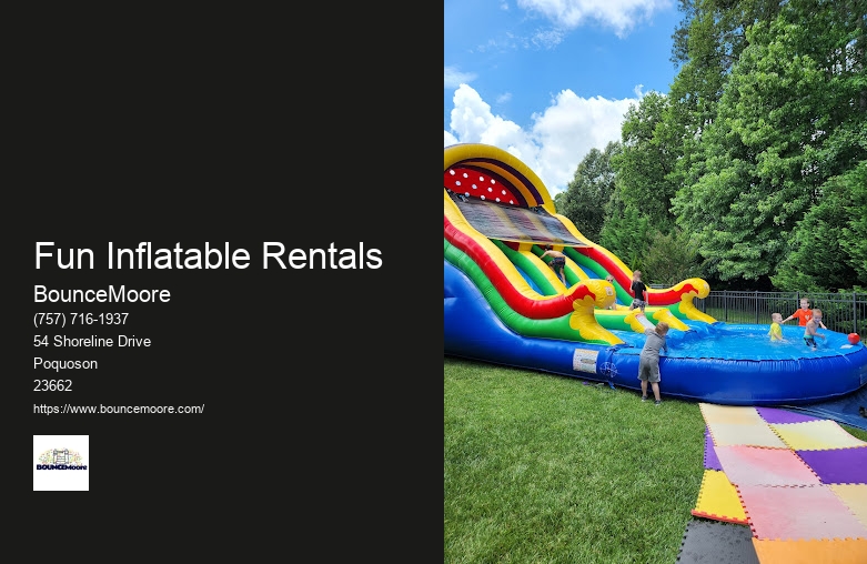 Adult Inflatable Rentals