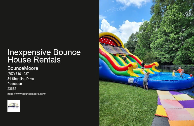 Bounce House Virginia Rental