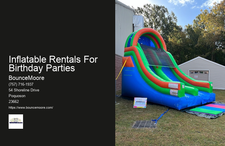 Inflatable Rentals For Kids