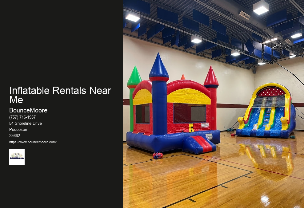 Inflatable Rentals Near Me