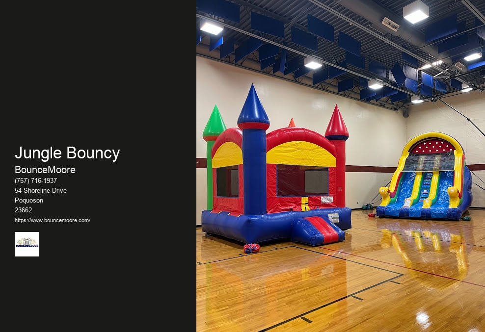 BounceMoore Party Equipment Rental Service In Virginia