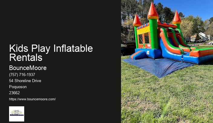 Inflatable Water Park In Virginia