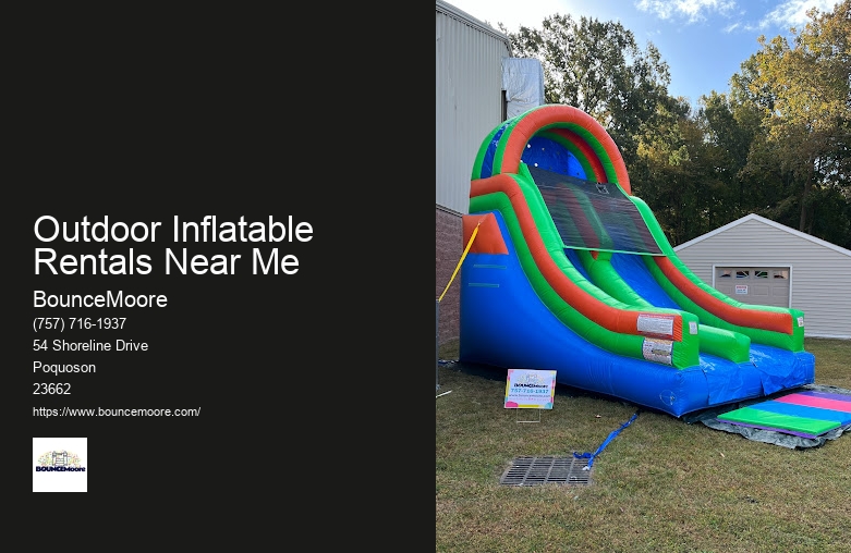 Adult Inflatable Rentals