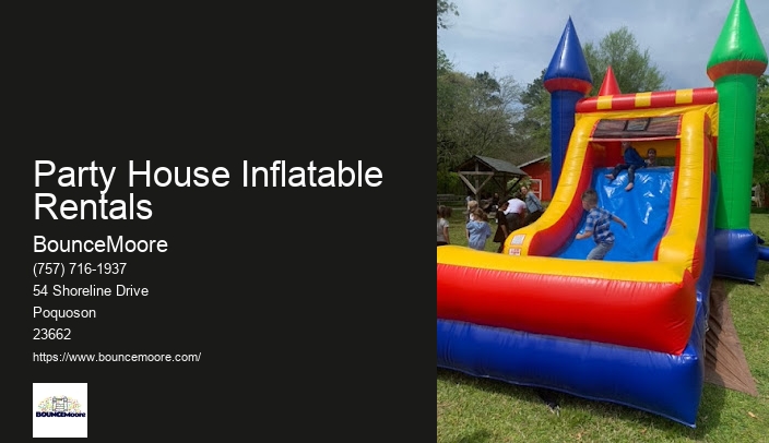 Bounce House Rental Requirements